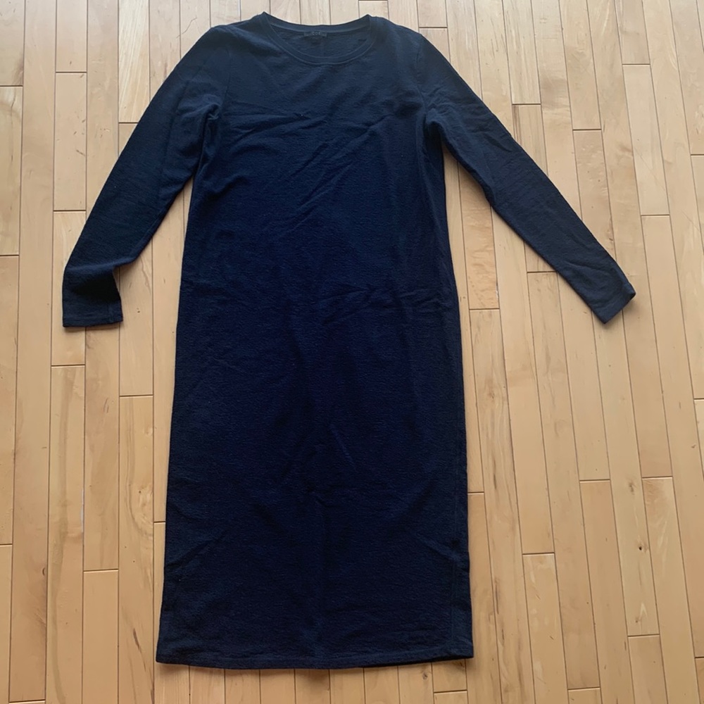 COS sweater dress navy